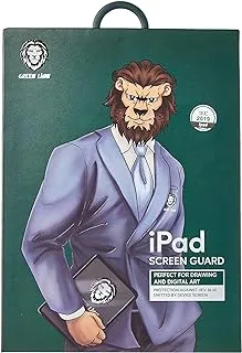 Green Full HD Glass Screen Protector Clear Compatible with iPad 7 ( 2019 ) 10.2