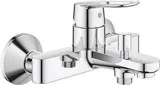 Grohe Shower And Bathroom Fixtures, Bath/Shower Mixer With Automatic Diverter-Bauloop Collection, 2360300F