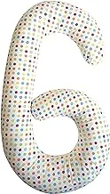 MOON Full Body Maternity Pillow, C Shaped Pregnancy Pillow for Sleeping, Support for Back, Legs, Neck, Hips with 100% Cotton Removable and Washable Cover Multicolor