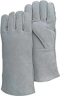 Royal Apex Leather Welding Gloves Heat Fire Resistant Welders Glove 15 Inch