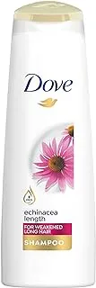 Dove Shampoo strengthens hair to promote hair growth, Echinacea Length, with extracts of Echinacea and White Tea, 400ml