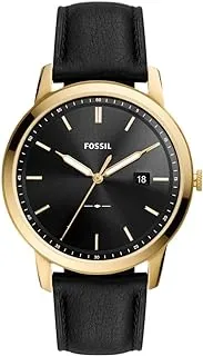 Fossil The Minimalist Solar Mens Watch Fs5840, Gold