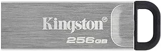 Kingston 256GB DataTraveler Kyson USB Flash Drive USB 3.2 Gen 1 speeds Metal DTKN/256GB