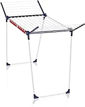 Leifheit Lf Pegasus 180 Solid Drying Rack, Blue/White, 81514