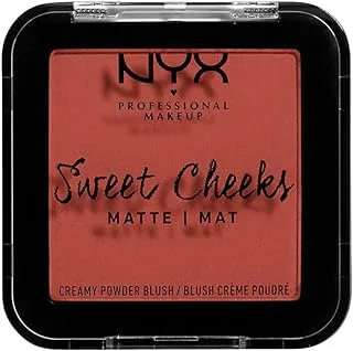 NYX PROFESSIONAL MAKEUP Sweet Cheeks Creamy Powder Blush Matte, Summer Breeze 10