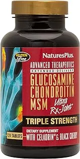 Natures Plus - Glucosamine Chondroitin Msm Ultra Rx-Joint 120 Tablets 48429