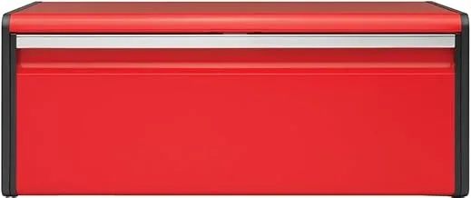 Brabantia 484025 Fall Front Bread Bin - Passion Red