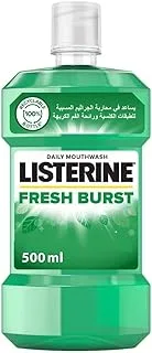 Listerine Mouthwash, Fresh Burst, 500ml