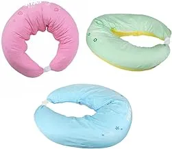 BF-604 - Falin - Pregnancy Pillow - Blue - Multi-function use, for pregnancy, nursing and baby pillow