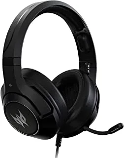 Acer Predator Galea 350 Gaming Headset With 7.1 Surround Sound, Unidirectional Noise-Cancelling Mic, Compatible Pc, Xbox One, Ps4, One Size