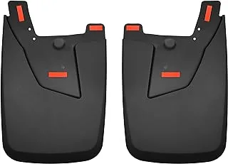 Husky Liners Mud Guards | Rear Mud Guards - Black | 59051 | Fits 2019-2022 Dodge RAM 2500/3500 W/Single Rear Wheels & Oe Fender Flares 2 Pcs