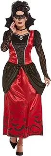 Smiffy's Gothic Vampiress Costume, Black, Medium, 51051M