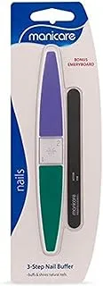 Manicare 3-Step Nail Buffer # 38200, 1 Units