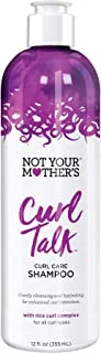 Not Your Mother's Mothers Curl Talk Care Shampoo 12 Ounce (355Ml) (3 Pack)