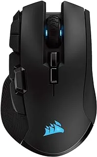 CORSAIR IRONCLAW Wireless RGB - FPS and MOBA Gaming Mouse 18,000 DPI Optical Sensor Sub-1 ms SLIPSTREAM