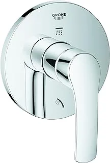 GROHE EuroSmart 3-Port Diverter Trim | For use with diverter rough-in valve | Without concealed body | Bathroom Fixtures | Chrome | 19970002