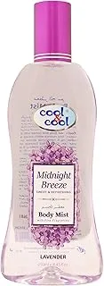 Cool & Cool Midnight Breeze Body Mist | Lavender, Sweet & Refreshing | 250 ml | Purple