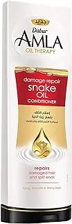 Dabur Amla Damage Repair Snake Oil Conditioner for Strong Hair - 400 ml