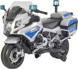 12V BMW POLICE MOTORCYCLE 212 - SILVER