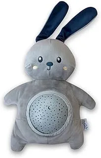 Pabobo Soft Plush Projector Rabbit Grey