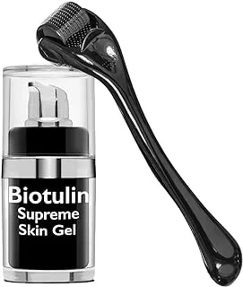 Biotulin Supreme Skin Gel And Roller set, All Natural, Proven to reduce wrinkles within 60 minutes no sorcery, quickly absorbed, smoothing the skin to make it soft and supple.