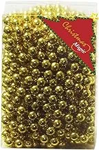 Christmas Magic Beads Garland 6Mmx10M Gold