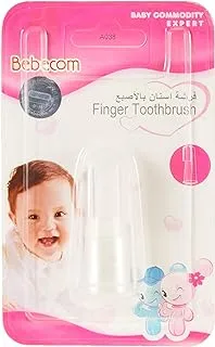 Bebecom finger toothbrush - red