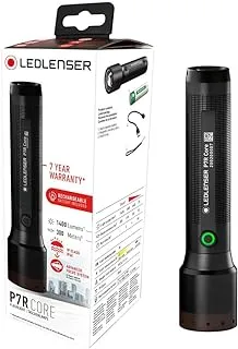 Ledlenser 502181 Rechargeable Torch, Black, One Size