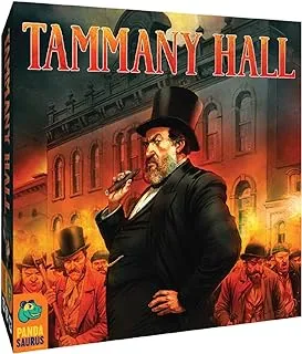 Pandasaurus Tammany Hall Board Game, Black