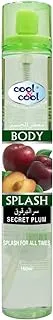 Cool & Cool Body Splash Secret Plum | Body Mist | Perfume, Fragrance, Everyday Wear | 160 ml | Green