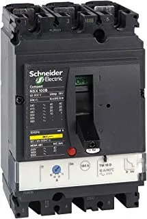 Schneider Breaker Compact NSX_ circuit Breaker Compact NSX100B - TMD - 50 A - 3 poles 3d_ [LV429553]