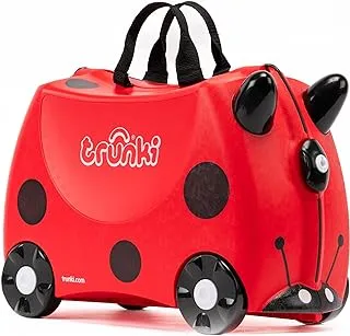 Trunki 18L Lightweight Children’s Ride-On Suitcase, Carry-On Luggage Trolley, Suitable for Children Between 3 and 6 Years of Age