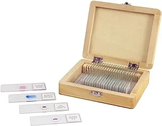 Celestron No.44410 Prepared Microscope Slides 25-Piece Set