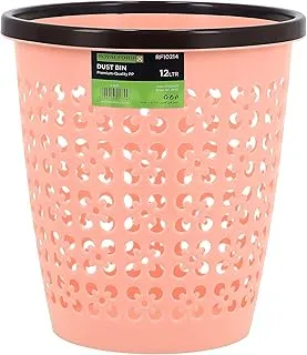 Royalford Plastic DUStbin Multi Color 12Ltr Assorted