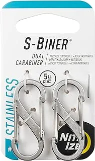 Nite Ize SB1-11-6R3 S-Biner Dual Carabiner