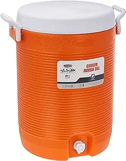 Cosmoplast 35L KeepCold Jumbo Water Cooler, Orange