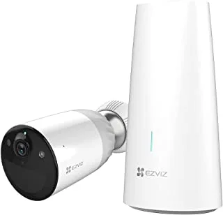 EZVIZ BC1 WiFi Outdoor Camera,1080p security camera CCTV with 365 Days Battery Life, Color Night Vision, PIR Motion, smart Human Detection, Two Way Audio, works with Alexa & Google assistant (BC1-B1)