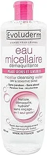 Evoluderm Micellar Water For Dry and Sensitive Skin 500 ml