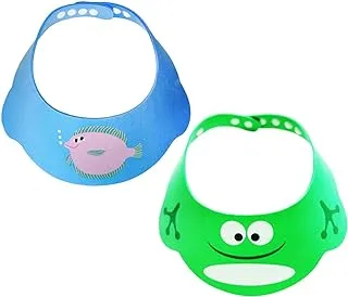 Star Babies Shower Cap (Green/Blue), Pack Of 2