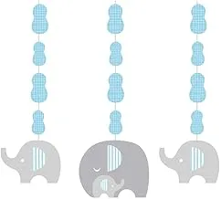 Creative Converting Little Peanut Boy Hanging Cut-Outs 36-Inch Size, 3 Pieces, Blue