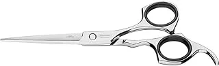 Tramontina Professional 6 Inches Stainless Steel Hair Shears with Laser-cut Edge and Fixed Finger Support