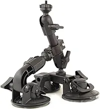 Delkin Devices Fat Gecko Triple Suction Camera Mount (Ddmnt-Triple) , Black