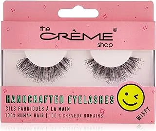 The Crème Shop Natural Defining Eye Lashes. Made With 100% Human Hair -Wispy