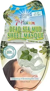 7th Heaven Montagne JEUnesse Dead Sea Mud Spa Sheet Mask, 1 Unit