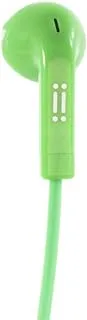 Aiino AIHIEPOP-GR Pop Earphones With Adapters - Green (Pack of 1)