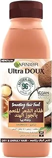 Garnier Ultra Doux Smoothing Coconut Hair Food Shampoo For Dry & Frizzy Hair 350Ml