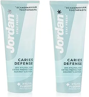 Jordan Cavity Defense Toothpaste, 2 X 75 Ml '