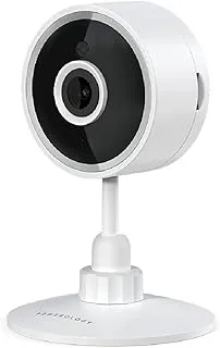 Powerology PSHCFWH Wifi Smart Home Camera 105 Wired Angle Lens - White