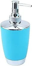 Bath Plastic Liquid Soap Dispenser 17x9cm - Blue