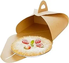 صندوق Pastry To Go ، صندوق Cake To Go ، صندوق Pie To Go بمقبض - صندوق Lunch To Go - 9.1 